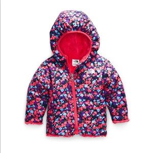 North Face 0-3 month reversible mossbud jacket
